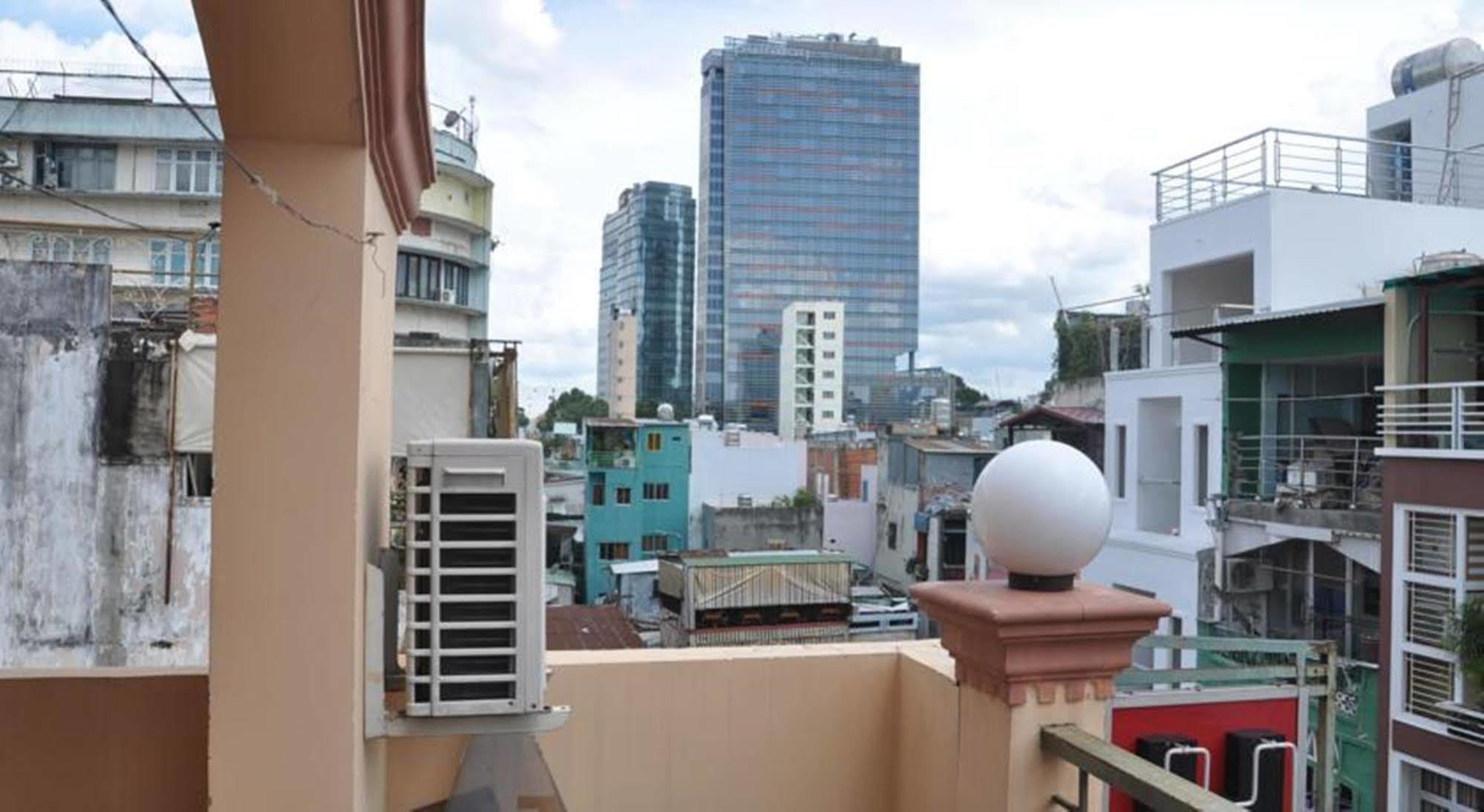 Ha Vy Hotel Ho Chi Minh-staden Exteriör bild