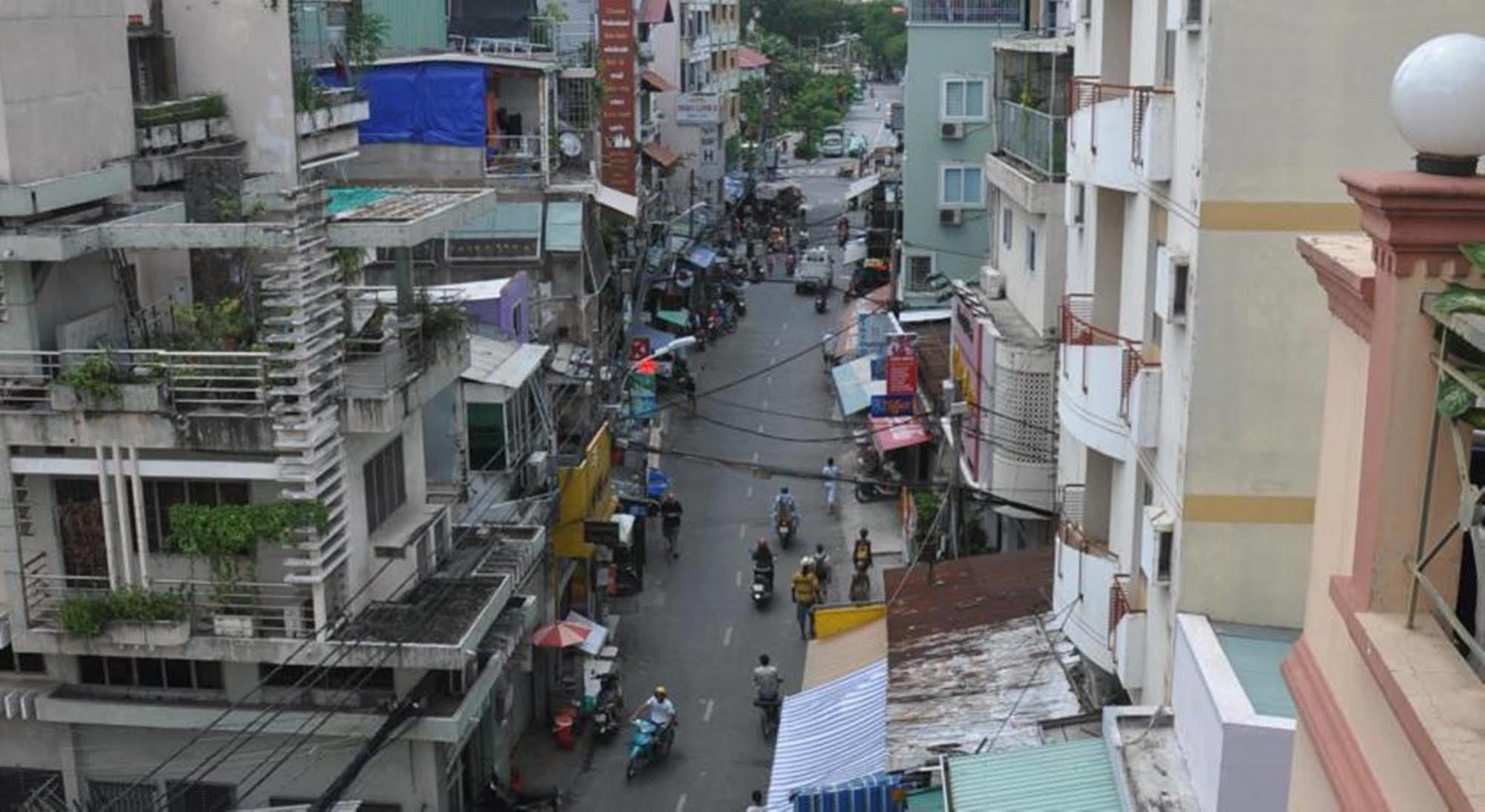 Ha Vy Hotel Ho Chi Minh-staden Exteriör bild