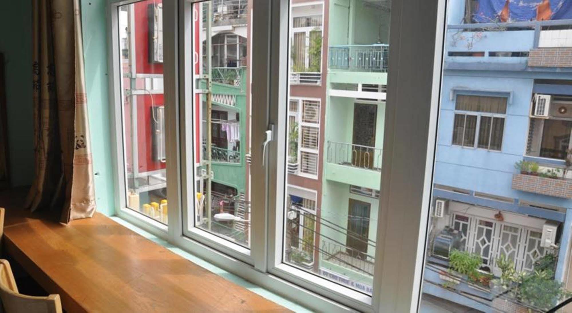 Ha Vy Hotel Ho Chi Minh-staden Exteriör bild