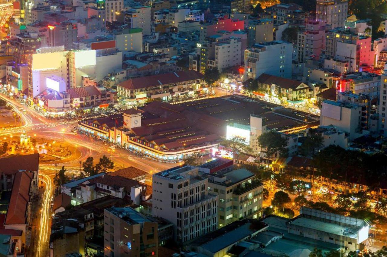 Ha Vy Hotel Ho Chi Minh-staden Exteriör bild