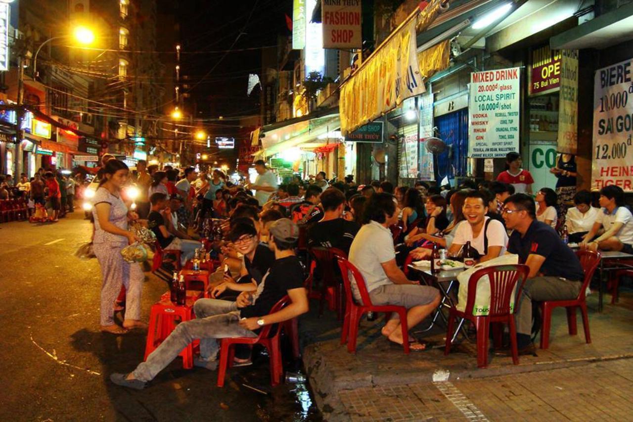 Ha Vy Hotel Ho Chi Minh-staden Exteriör bild
